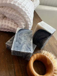 Cypress Lavender Swirl Soap